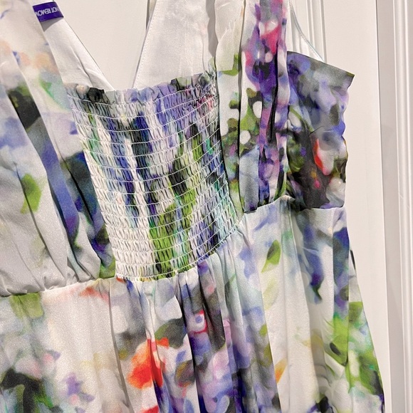 Seraphine Maternity Felicity Floral Silk Maxi Dress NWT Size 14 - Picture 8 of 9